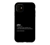 Pilot Dictionary Funny Aviation Flying Case for iPhone 11