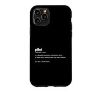 Pilot Dictionary Funny Aviation Flying Case for iPhone 11 Pro