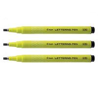 Pilot DR Lettering Pen for Calligraphy - Pack of 3-3.0mm