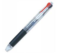 Pilot Feed GP4 4 in 1 4-colour Ball Point Pen Clear Barrel BPKG-35R-M-NC (Box 12)