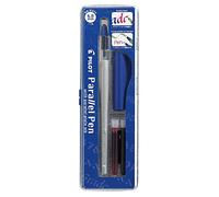 Pilot FP3-60 Parallel 6.0mm Pen (Pack of 1), blue | Refillable calligraphy fountain pen - cleaning set, 2 cartridges and instruction booklet - extra large nib (6.0 mm)