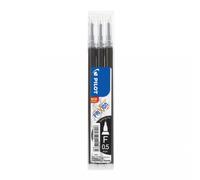 Pilot FriXion (0.5mm) Point Pen Refill (Black) Pack of 3 Refills