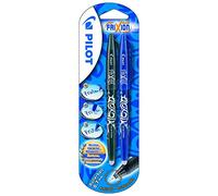 Pilot Frixion 0.7 mm Rollerball Pen - Blue/Black (Pack of 2), 224200213