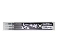 Pilot FriXion Rollerball Pen Refill Medium Black (Pack of 3) 075300301