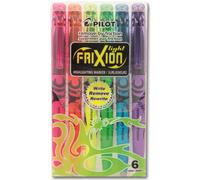 Pilot FriXion 4136S6 highlighters Light, Pack of 6