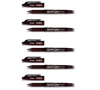 Pilot Frixion Erasable Rollerball Pen Brown 0.7 mm 12 Pack Student School Office