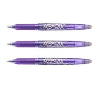 Pilot Frixion Fine Line Heat/Friction Erasable Rollerball Pen 0.5mm Tip - Violet