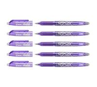 Pilot Frixion Fine Line Heat/Friction Erasable Rollerball Pen 0.5mm Tip - Violet