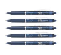 Pilot 2270026 Frixion Ball Clicker Rollerball Pen, 0.7 mm, Blue/Black