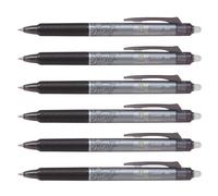 Pilot Frixion Erasable Capless Clicker Retractable Roller Ball Pen Extra Fine 0.5 Black Ink