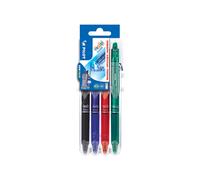 Pilot Frixion Ball Clicker 4er Set 04 Mm Sort Pen 4 Units