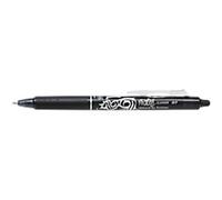 Pilot FriXion Ball Clicker Rollerball Pen Black 0.35 mm Medium Rollerball Pack of 12