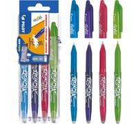 Pilot FriXion Ball Erasable Rollerball Pen Medium Desk Set of 4 'Set 2 Go'