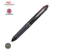 Pilot Frixion Ball Knock 4 Color Gel Ink Multi-Ballpoint Pen, Black, 0.5 mm, UK