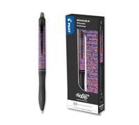 PILOT - FriXion Ball Plus Heralbony - Gift Set - Erasable Pen - Limited Artistic Edition - Belgium Design - Printable and Refillable - Black Ink - Medium Tip