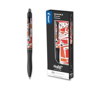 PILOT - FriXion Ball Plus Heralbony - Gift Set - Erasable Pen - Limited Artistic Edition - France Design - Printable and Refillable - Black Ink - Medium Tip