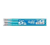 Pilot Refills for Frixion Rollerball 0.7 mm (Pack of 3) - Light Blue