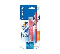 Pilot Frixion Ball Temperature-Responsive Rollerball Pens Medium Tip Pack of 3 red