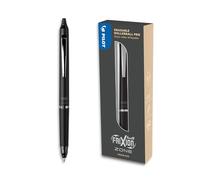 PILOT - Frixion Ball Zone Black in Gift box - Premium erasable retractable pen with thermosensitive ink - Refillable and ergonomic roller pen - Black ink - Medium tip