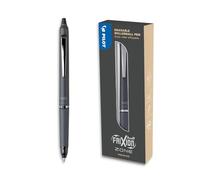 PILOT - FriXion Ball Zone Grey Retractable Erasable Pen - Medium 0.7mm Tip - 1 x Black Ink Pen in Gift Box