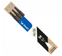 Pilot FriXion BLS-FR7 0.7mm Erasable Gel Pen Refills for FriXion Ball Clicker LX