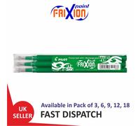 Pilot FriXion (BLS-FR7) 0.7mm Erasable Pen Refills For Ball & Clicker Pens