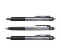 Pilot Frixion Erasable Capless Clicker Retractable Roller Ball Pen Extra Fine 0.5 Black Ink
