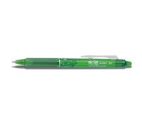 Pilot FriXion Clicker 07 Erasable Retractable Pen Light Green Ink - Single Pen