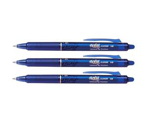 PILOT Frixion Clicker 1.0 Set of 3 Blue