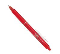 Pilot Frixion clicker Retractable Erasable Rollerball 07 mm Tip - Red
