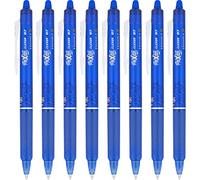 Pilot FriXion Clicker Erasable & Retractable Gel Ink Pens, Fine Point, Blue Ink, 8 Count (16402)