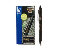 Pilot Frixion Clicker Gel Pen (Retractable Gel Pen, Black, Plastic, Strong, Rubber)