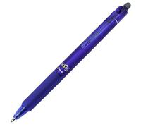 Pilot Blue Frixion Clicker Retractable Fine Rollerball Erasable Pens Pen 0.7mm Nib Tip 0.35mm Line BLRT-FR7 (Pack Of 3)