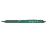 Pilot Frixion Clicker Retractable Erasable Rollerball 0.7 mm Tip - Green, Single
