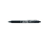 Pilot FriXion Clicker Retractable Rollerball Pen Erasable Medium Black (12 Pack)