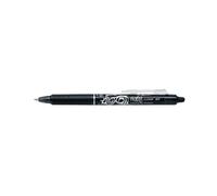 Pilot FriXion Clicker Retractable Rollerball Pen Erasable Medium Black (12 Pack)