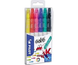 Pilot "FriXion" Colouring Pens - Assorted (Pack of 6)