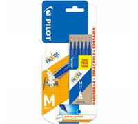 Pilot FriXion Erasable Pen REFILLS 0.7mm Blister Set of 3 or 6 Black Blue