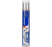 Pilot FriXion Point Rollerball Pen Refill 0.25 mm Fine Rollerball Blue Pack of 3