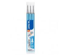 Pilot FriXion Erasable Point Refills 0.5 Synergy Tip - Pack of 3 - Light Blue