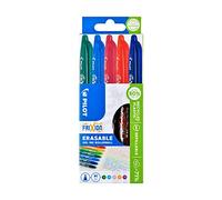 Pilot Pen Rollerball Gel Pen FriXion Erasable 0.7 mm – Wallet of 5 Assorted Colors
