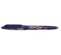 Pilot FriXion Ball Erasable Gel Rollerball Pen 1.0mm Tip 0.5mm Line Blue (Pack 12) - 4902505551116