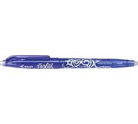 PILOT Frixion Erasable Rollerball Pen Fine 0.5mm Tip- Blue, Box of 12