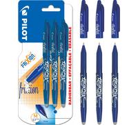 Pilot Frixion Erasable Rollerball 0.7 mm Tip - Blue, Pack of 3