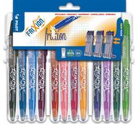 Pilot Pen Frixion Rollerball 0.7mm Set to Go - Pack of 12 (12 colors)