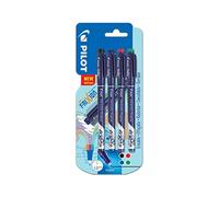 Pilot FriXion Fineliners Pack of 4 Black/Blue/Red/Green 702537007