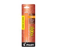 PILOT FriXion Gel Ink Refills for Erasable Pens Fine Point 0.7 mm Orange Ink 2-Pack (12517)