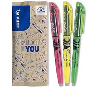 PILOT - FriXion Light Erasable Highlighters - 4.0mm Chisel Tip - 3 x Assorted Colours