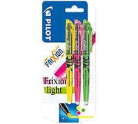Pilot FriXion Light Highlighter Assorted Medium Chisel - 3.8 mm Non Refillable Pack of 4