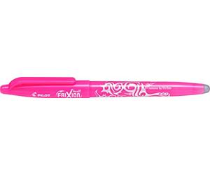 Pilot Frixion Medium Line Heat/Friction Erasable Rollerball Pen 0.7mm Tip - Coral Pink